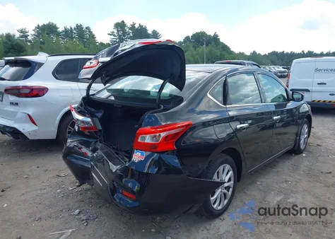 2019 Nissan Sentra Sv из США, поврежденный, VIN 3N1AB7AP2KY454927